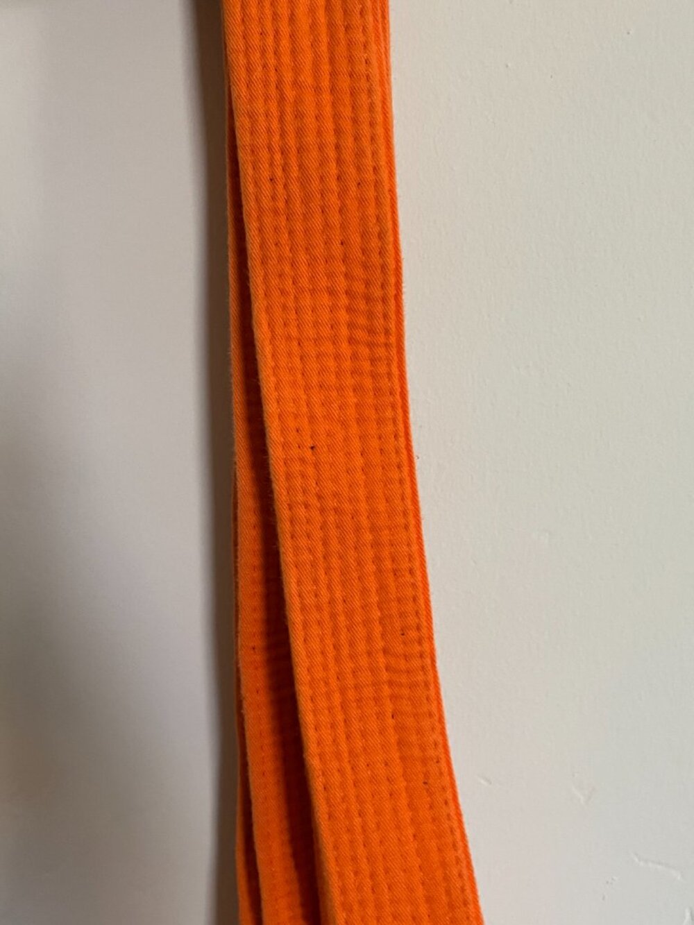 Orange Taekwondo belt size 1 Martial Arts Karate Replacement Belt vintage 90s